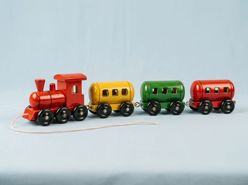 Channapatna wooden train