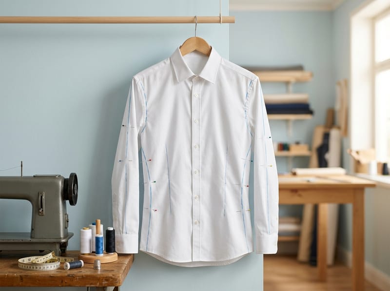 Shirt fitting alteration